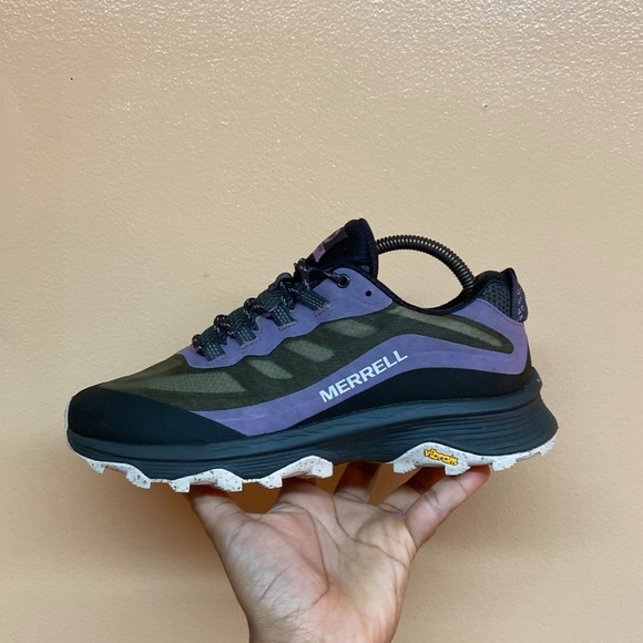 Merrell Moab Speed Floatpro Gore-Tex Trail Sneakers “Purple Green” - Picture 6 of 16